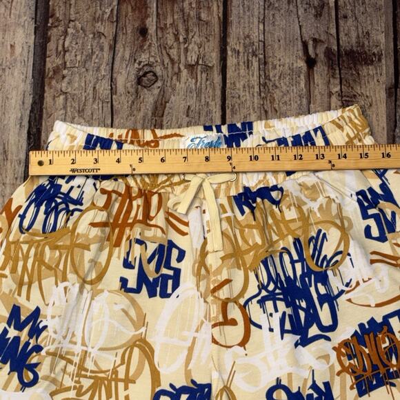 Fresh Prints Of Bel-Air Joggers Pockets Graffiti Tags Adult Size Medium NEW - Picture 4 of 7